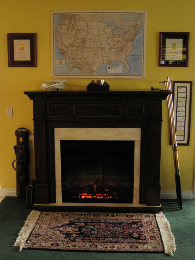 Fireplace at Mikie's Fun House #4
