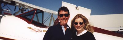 Michael McCafferty with Cathy Foley
