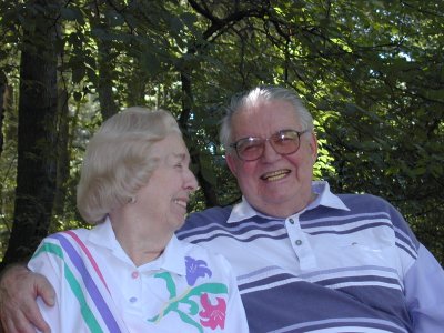 Mom and Dad, August 2000, Huntingdon Valley