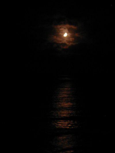 June 9, 2000 Moonset