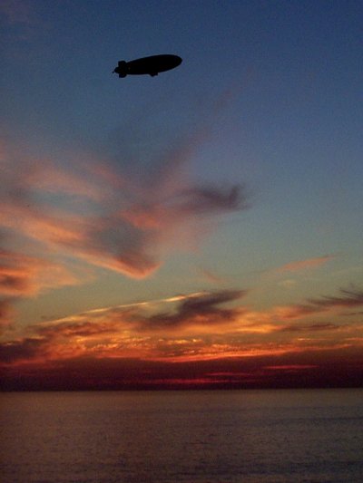 Sunset Blimp